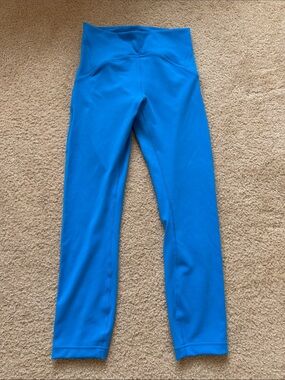 Lululemon Bright Blue High-Waist Active Leggings